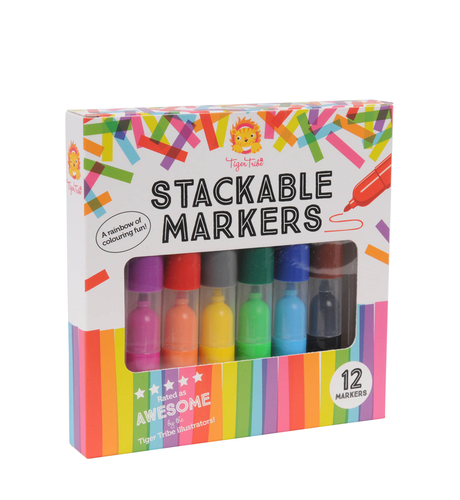 Tiger Tribe Stackable Markers
