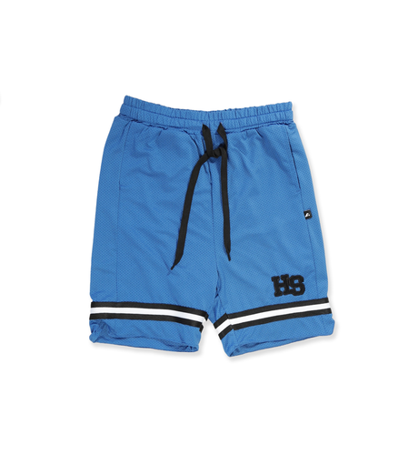 Hello Stranger Varsity Short - Blue