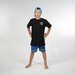 Hello Stranger Varsity Short - Blue