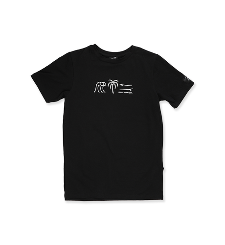 Hello Stranger Protect Our Ocean S/S Tee - Black/White