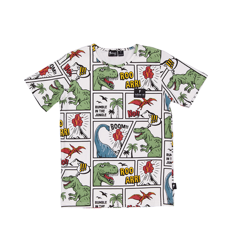 Radicool Dude Comic Dino Tee