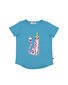 Kissed By Radicool Party Leopard Tee - Teal