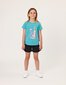 Kissed By Radicool Party Leopard Tee - Teal