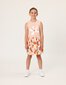 Kissed By Radicool Valencia Blossom Dress - Orange