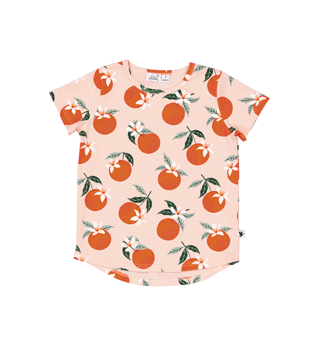 Kissed By Radicool Valencia Tee - Orange