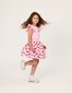Kissed By Radicool Cherry Love Twirl Dress - Pink/Red
