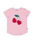 Kissed By Radicool Cherry Love Tee - Pink