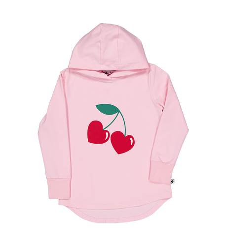 Kissed By Radicool Cherry Love Hood - Pink