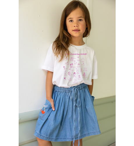 Alex & Ant Favourite Things Tee - Baby Pink