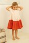 Alex & Ant Clara Dress - Petal Pink/Flame Red