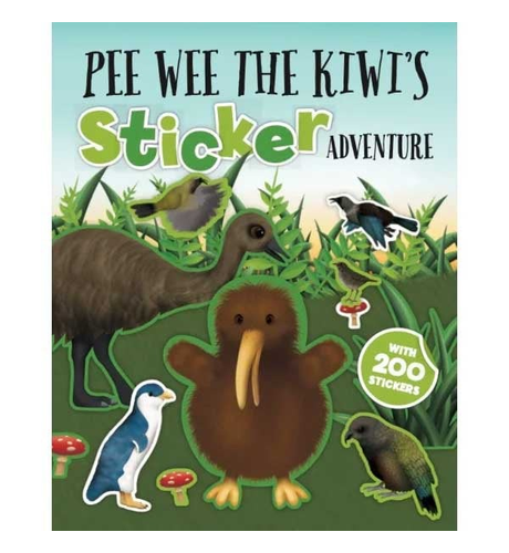 Pee Wee The Kiwi's Sticker Adventure