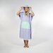 Hello Stranger Poncho Towel - Light Purple/Mint