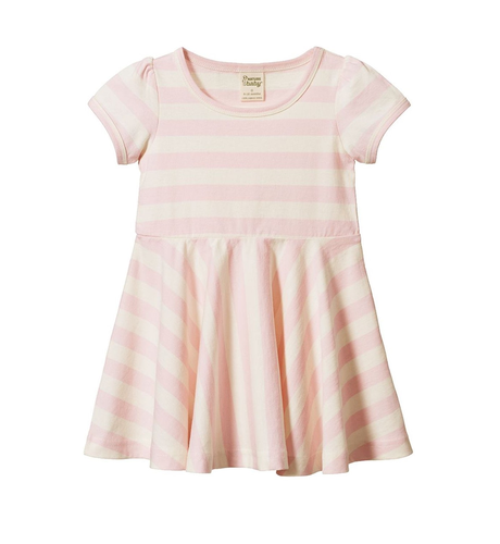 Nature Baby Seaside Dress - Cotton Candy Stripe