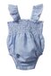 Nature Baby Gala Suit Linen - Blue Stripe