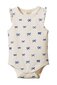 Nature Baby Fleur Bodysuit - Ribbons Print