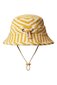 Nature Baby Bucket Sunhat Terry- Golden Sea Stripe