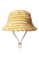 Nature Baby Bucket Sunhat Terry- Golden Sea Stripe