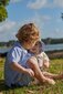 Nature Baby Guthrie Shirt - Blue Stripe