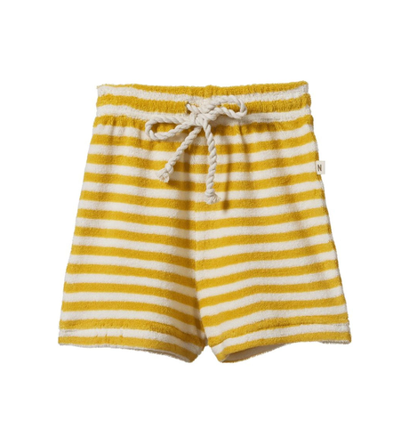 Nature Baby Aubrey Shorts- Golden Sea Stripe