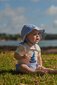 Nature Baby Stretch Jersey S/S Bodysuit - Sail Boat Print