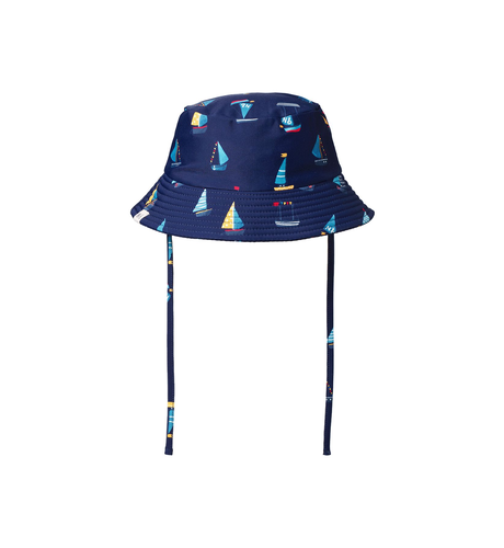 Nature Baby Splash Sunhat- Regatta Navy Print