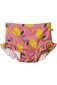 Nature Baby Ruffle Swim Shorts- Lemmony Rose Print