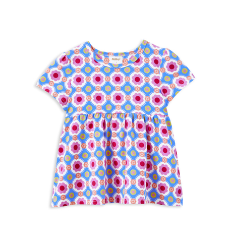 Milky Retro Vibe Swing Tee