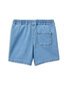 Milky Denim Drawstring Short - Blue