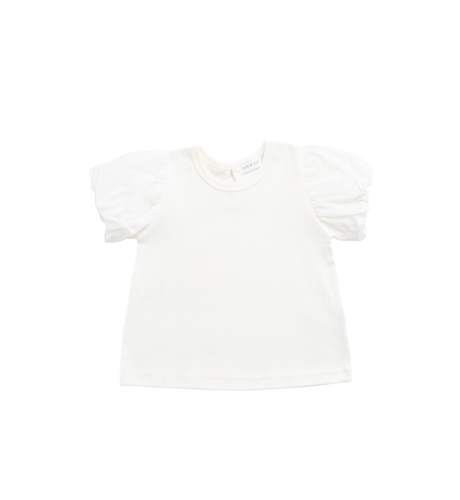 Jamie Kay Pima Cotton Myla Top - Parchment