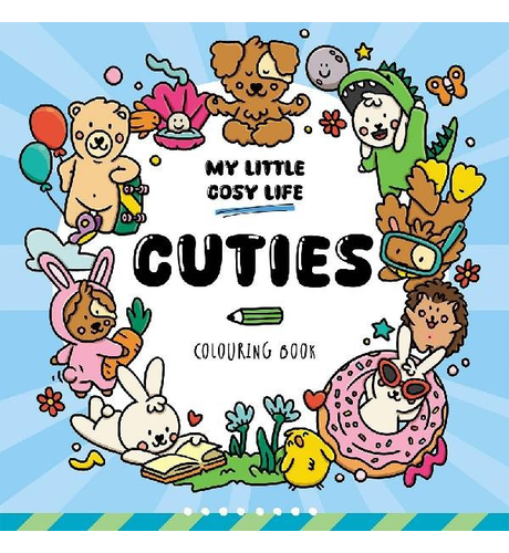 My Little Cosy Life Cuties Colouring Book