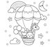 My Little Cosy Life Cuties Colouring Book