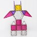 Connetix Glitter Unicorn Pack 56pc