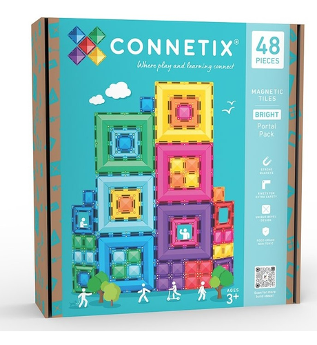 Connetix Bright Portal Pack 48pc