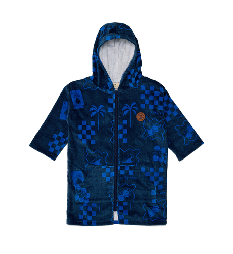 Crywolf Everywhere Zip-Up Towel - Navy