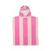 Crywolf Hooded Towel - Candy Stripe