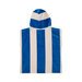 Crywolf Hooded Towel - Deep Sea Stripe