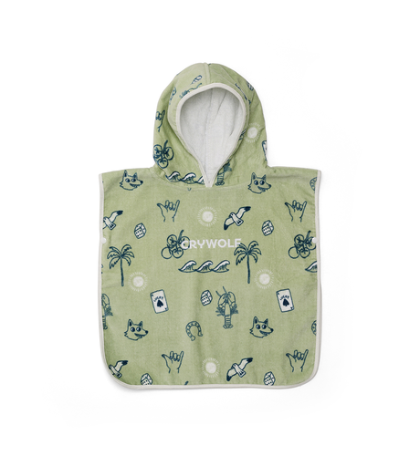 Crywolf Baby Hooded Towel - Lucky Days
