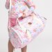 Crywolf Packable Duffel Bag - Berry Garden