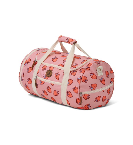 Crywolf Packable Duffel Bag - Strawberry Splash