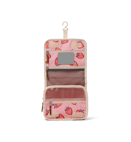 Crywolf Hanging Toiletry Bag - Strawberry Splash