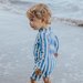 Crywolf Rash Suit - Deep Sea Stripe