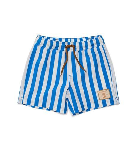 Crywolf Board Short - Deep Ocean Stripe