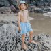 Crywolf Board Short - Deep Ocean Stripe