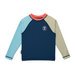 Crywolf L/S Rash Vest - Ocean Colourblock