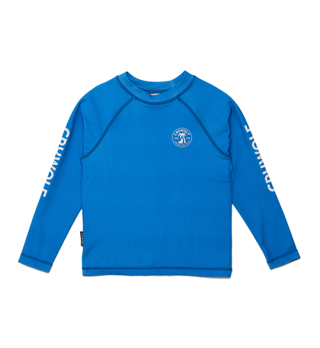Crywolf L/S Rash Vest - Deep Sea Blue