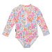 Crywolf Long Sleeve Swimsuit - Berry Garden