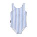 Crywolf Swimsuit - Sky Blue Stripe