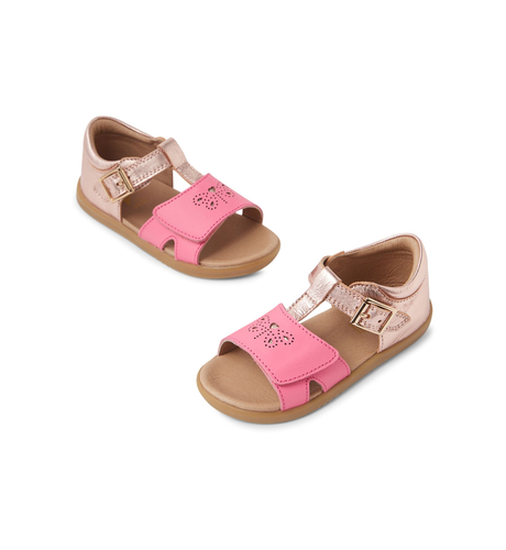 Bobux I-Walk Haven Sandal - Rose Gold-Pink Lemonade