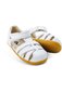 Bobux Step Up Cross Jump Sandal - White