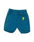 Radicool Dude Petrol Acid Wash Shorts - Petrol